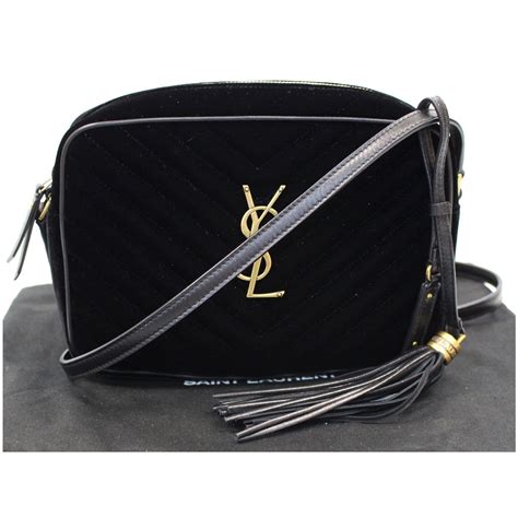 ysl handbags black|ysl black crossbody with tassel.